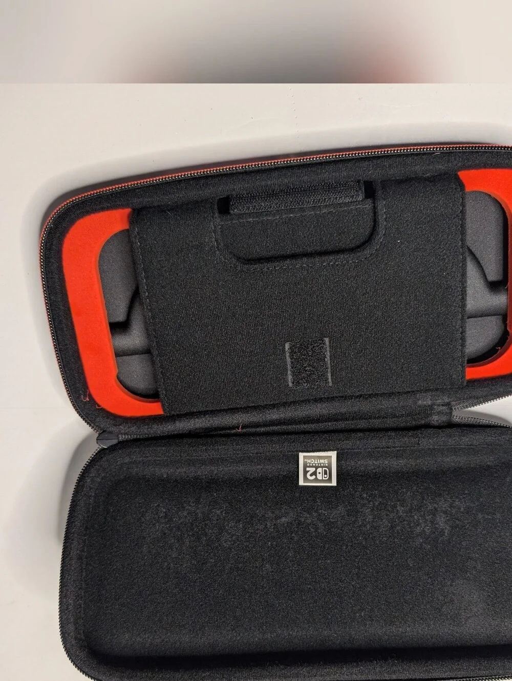 Nintendo Switch Travel Case with Red Logo - Black